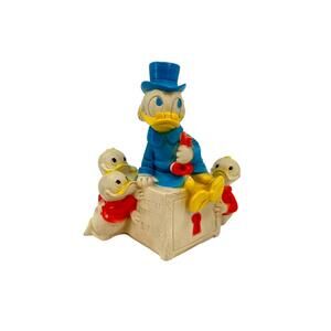 Vintage Uncle Scrooge Duck Figurine, Scrooge Mcduck
